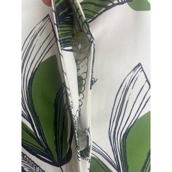 Tyler Boe Gabby Dress Style 40100P NEW with tags Ladies Size MED Leaf Print - Picture 4 of 11